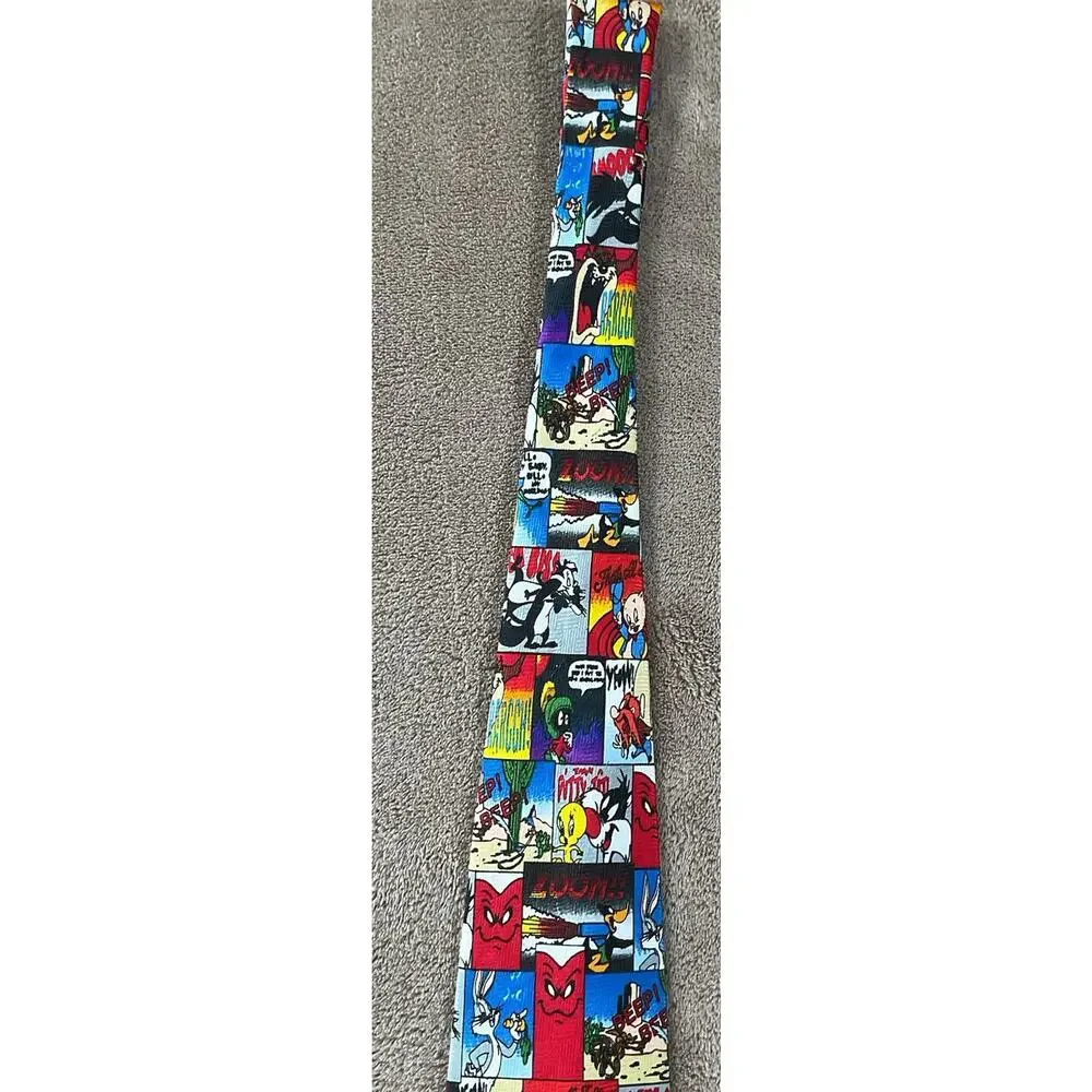 Warner Bros. Looney Tunes Neck Tie 57” Long 3 3/4” Wide